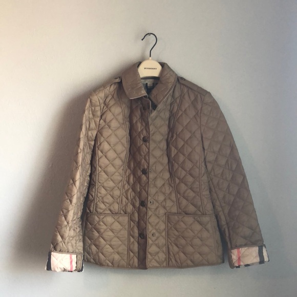 Burberry Jackets & Blazers - Burberry Brit New Quilted Jacket Sz XS